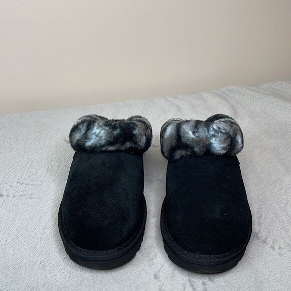 UGG CLUGGETTE LEOPARD SLIPPERS - Picture 4 of 10